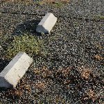 砂利の駐車場