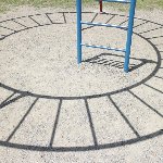 円いうんていの影