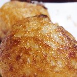 たこ焼きの表面’ソースなし）