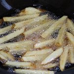 フライドポテトとサラダ油