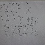 謎の振り付け