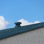 工場の屋根